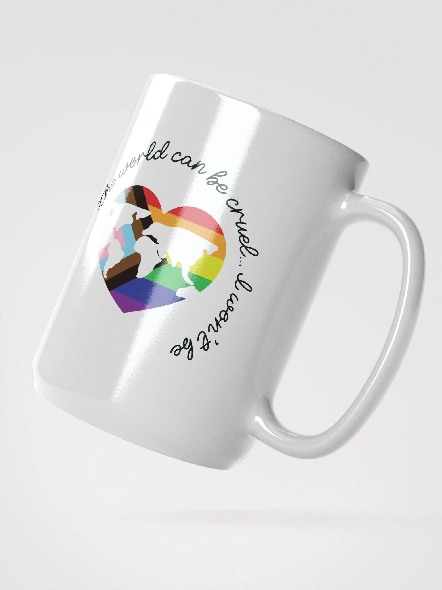 Rainbow Heart Mug product image (2)