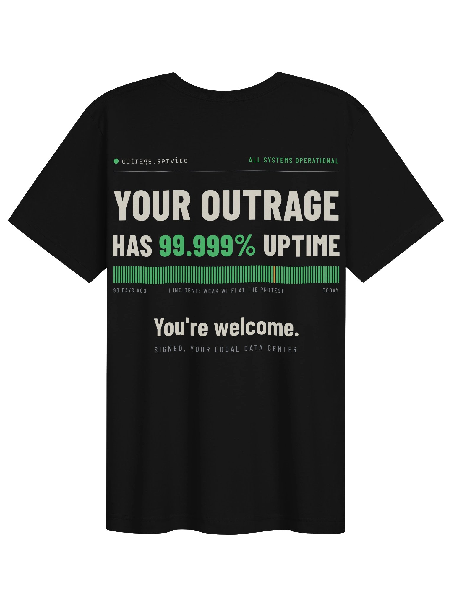 Stop Building Data Centers! (Sign Online*) - Men's/Unisex Tee product image (9)