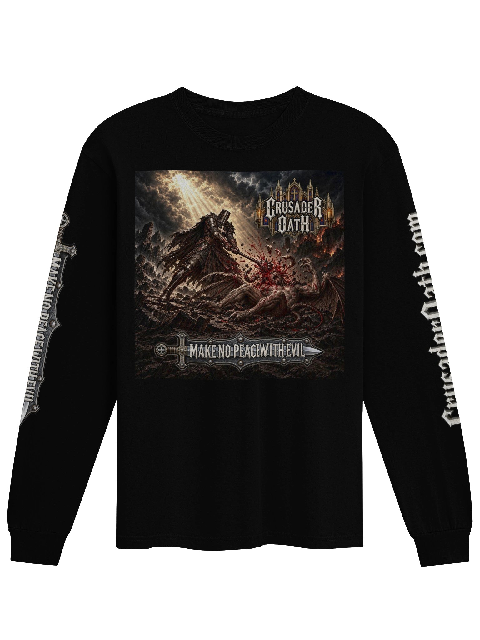 Make No Peace With Evil Long Sleeve product image (1)