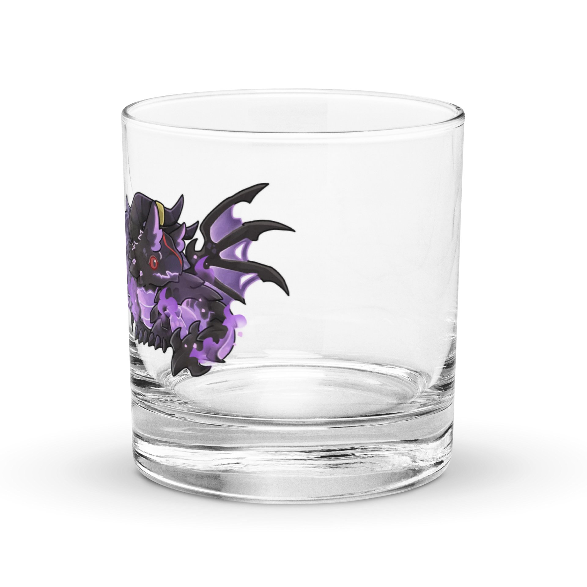 Chibi Dragon Ky Rocks Glass product image (1)