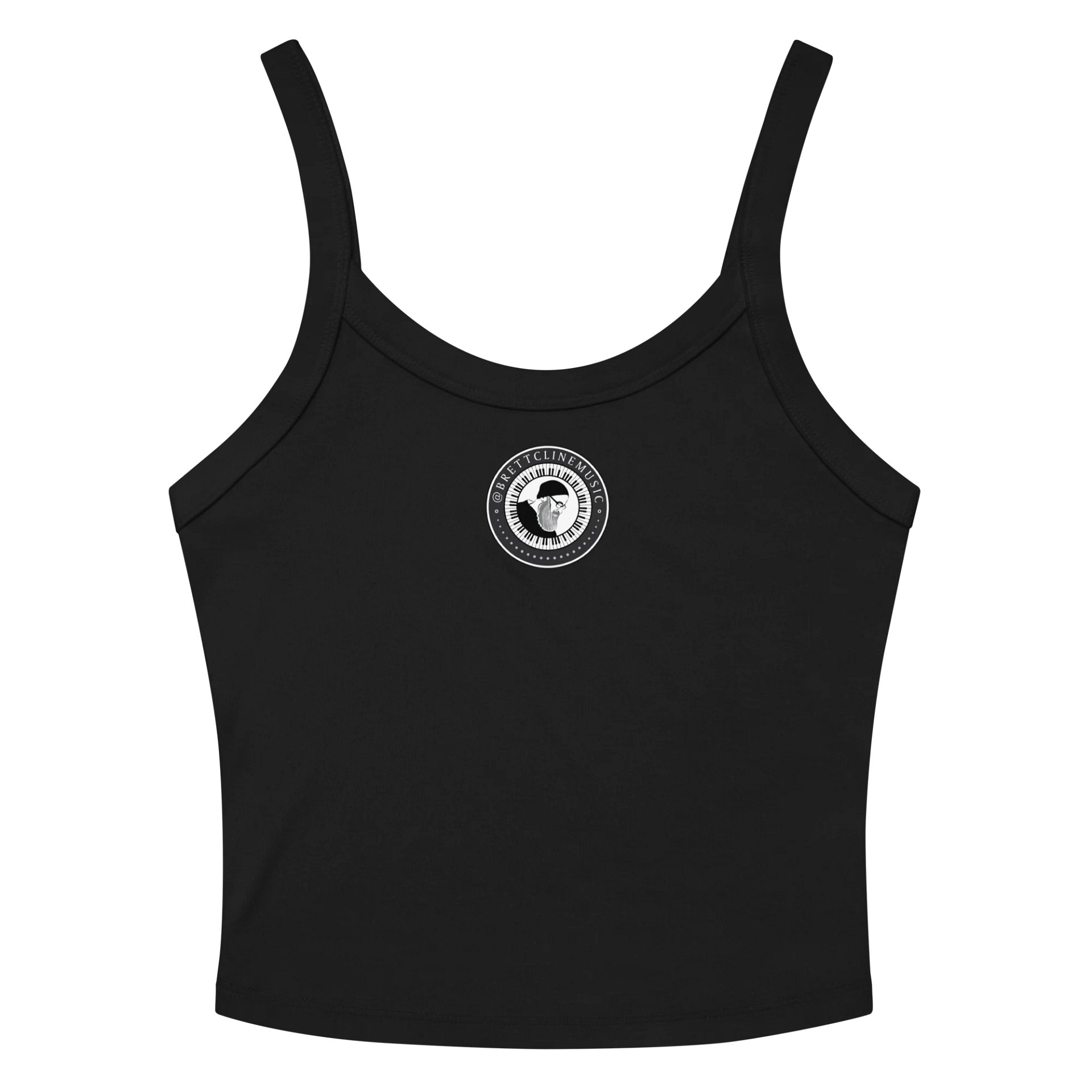 @BrettClineMusic Official Black Ribbed Tank product image (2)