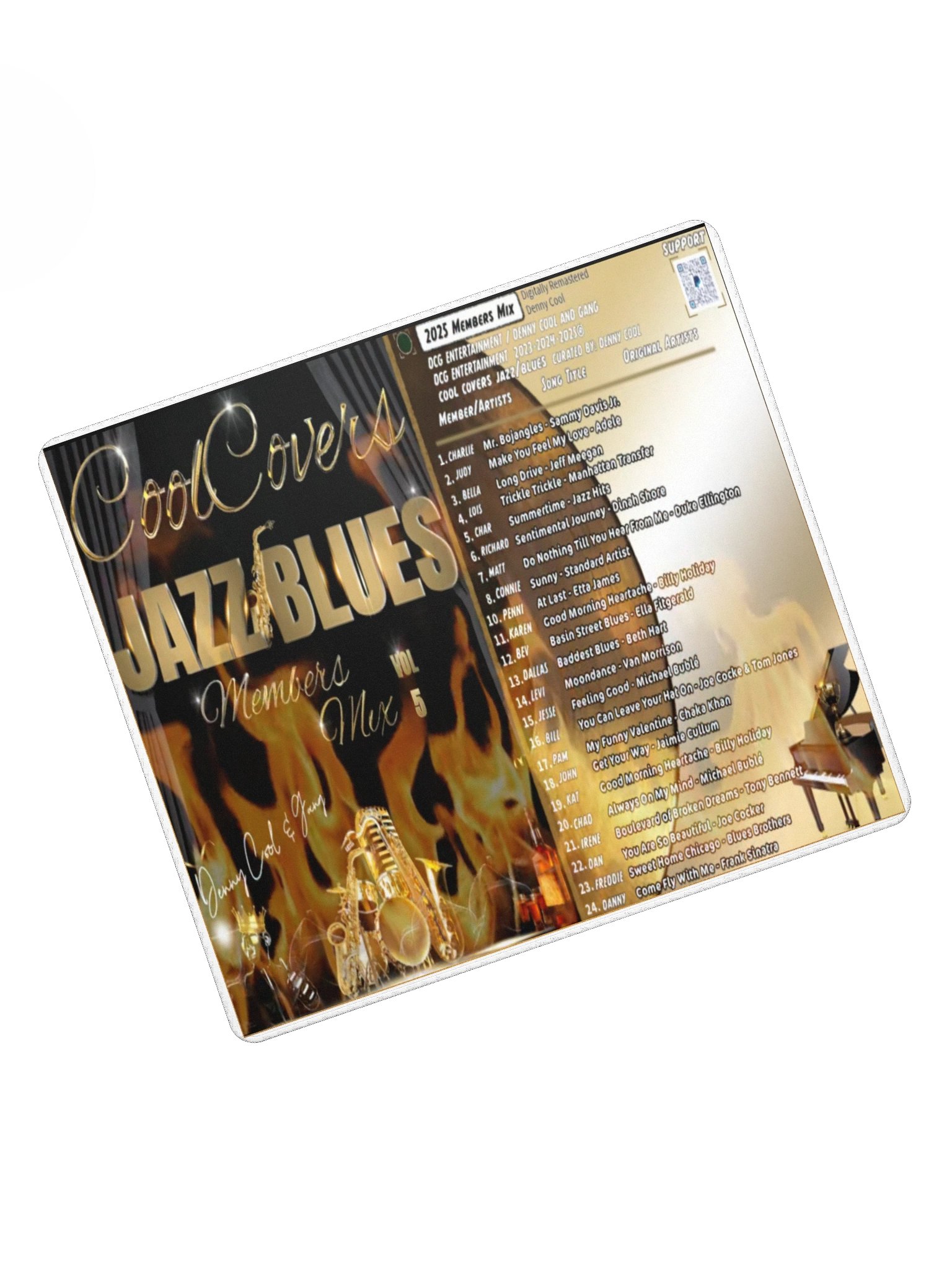 Jazzy Blues Cool Covers Members Album vol.5 Mouse Pad product image (5)