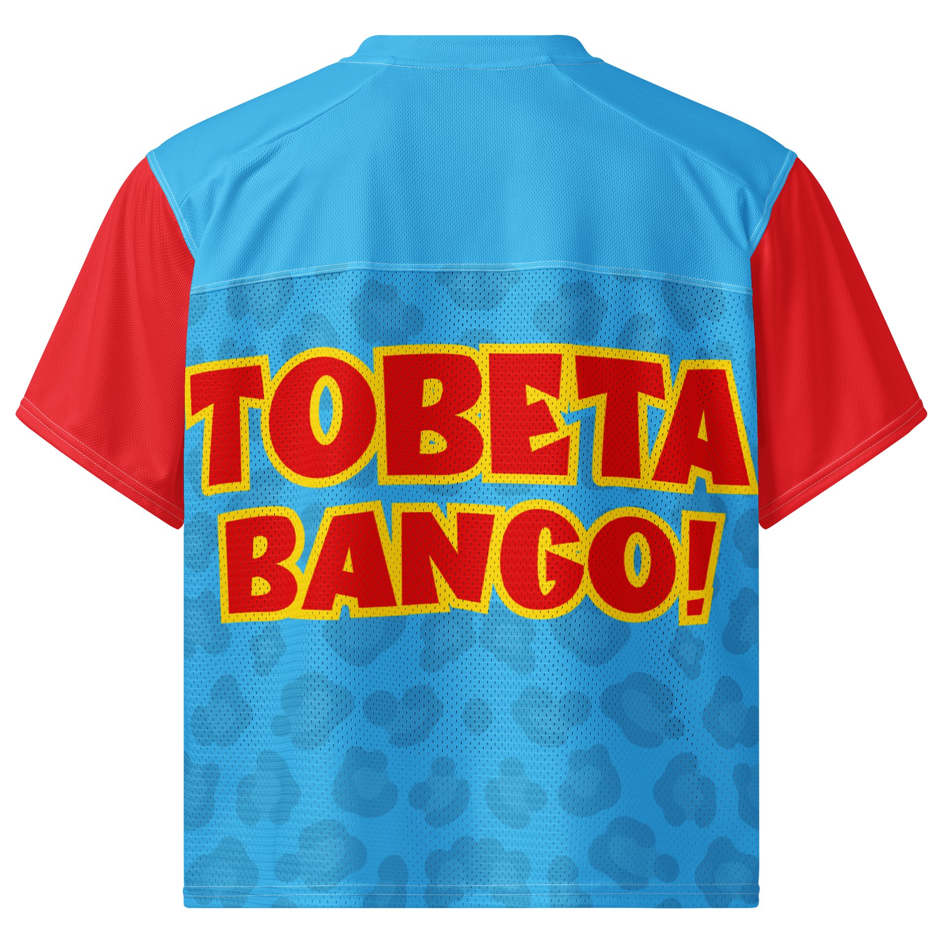 BLUE & RED Tobeta Bango™ Léopards 243 Street Jersey product image (2)