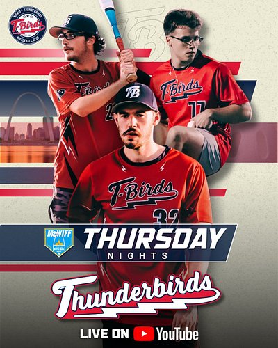 Opening Night! Thunderbirds @ Purge!

This Thursday. 6PM, Live on YouTube!

#mowiff #wiffleball #Season6 #Thunderbirds #Purge