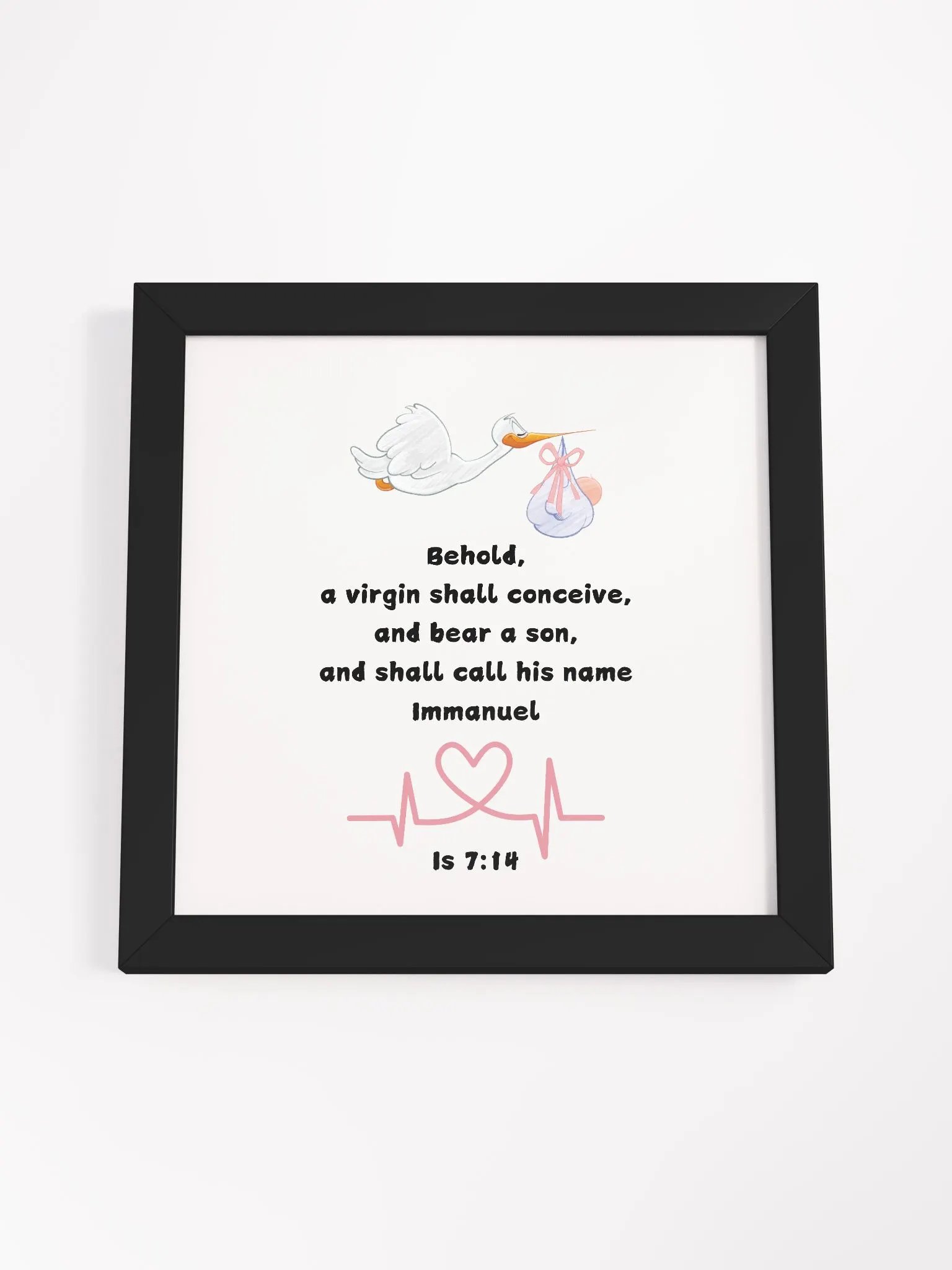Is 7:14 Wall Frame product image (3)