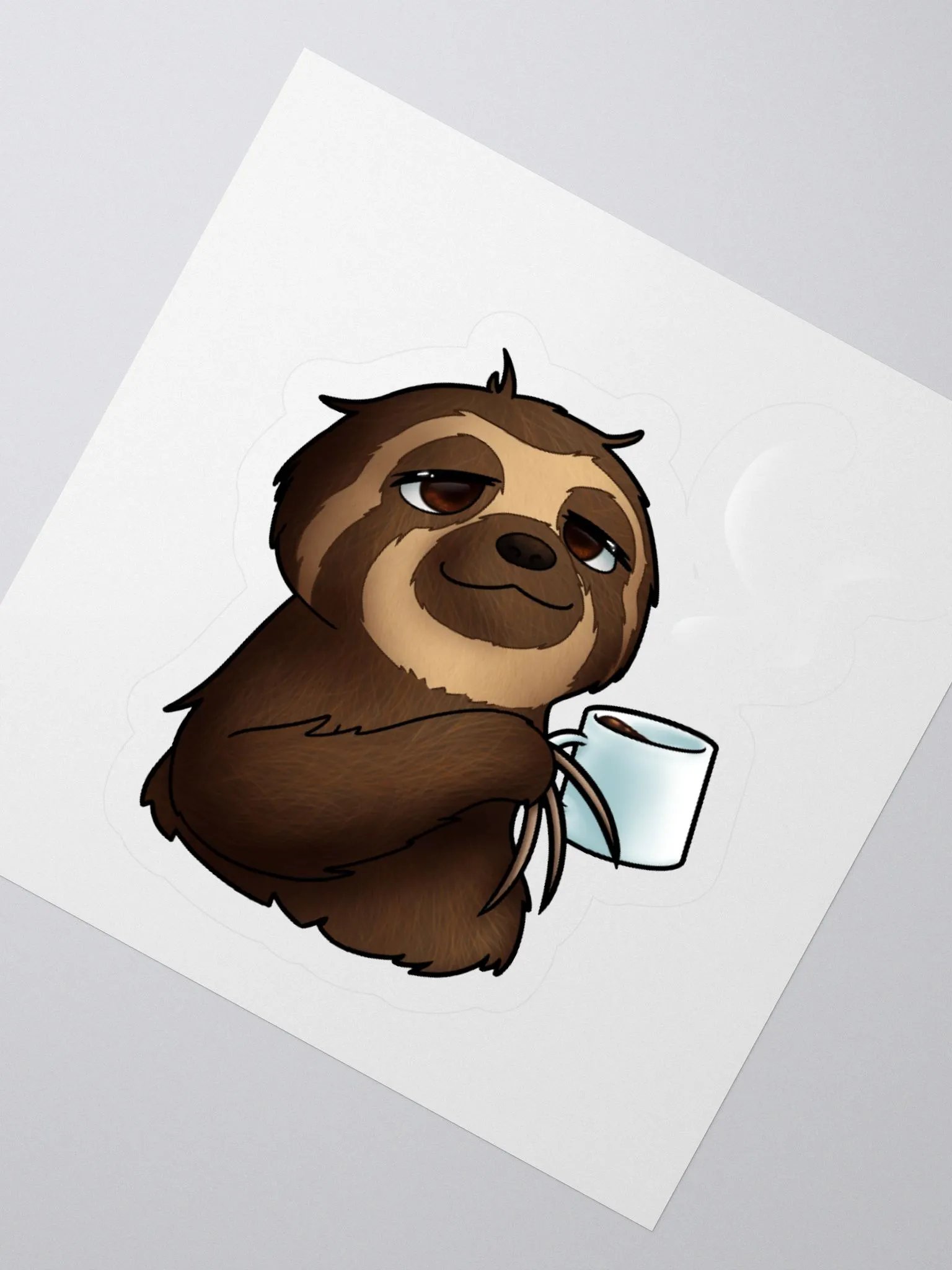 Slothful Sips Sticker Set product image (6)