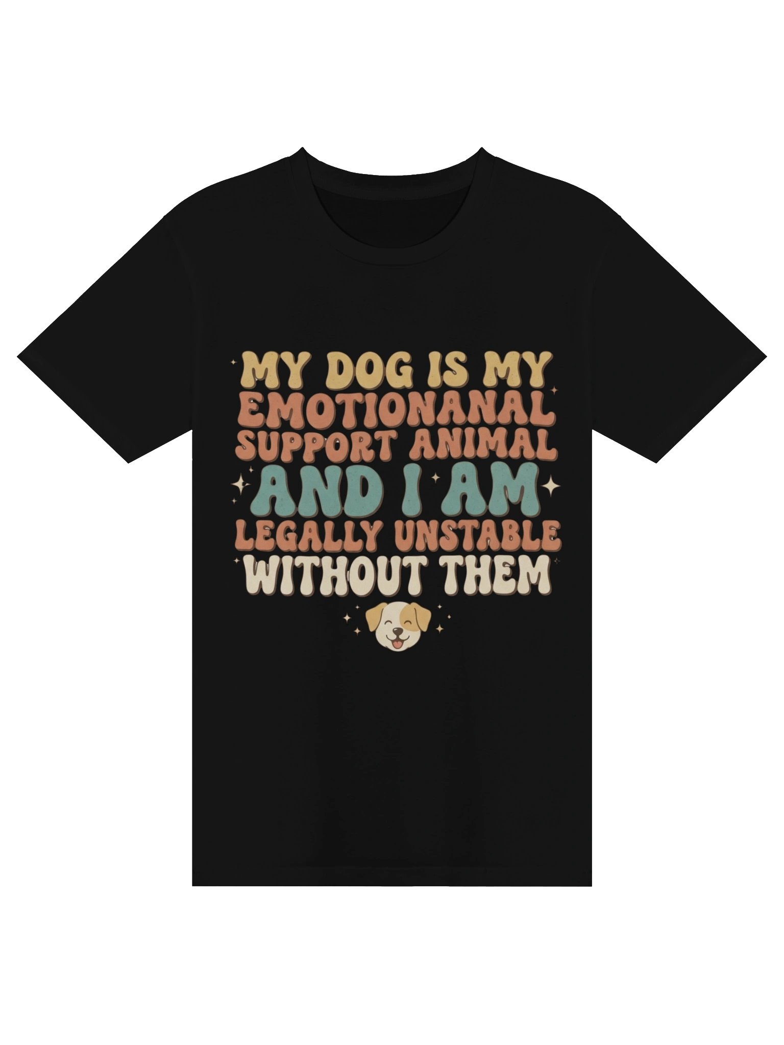 My Dog Is My Emotional Support Animal T-Shirt product image (1)