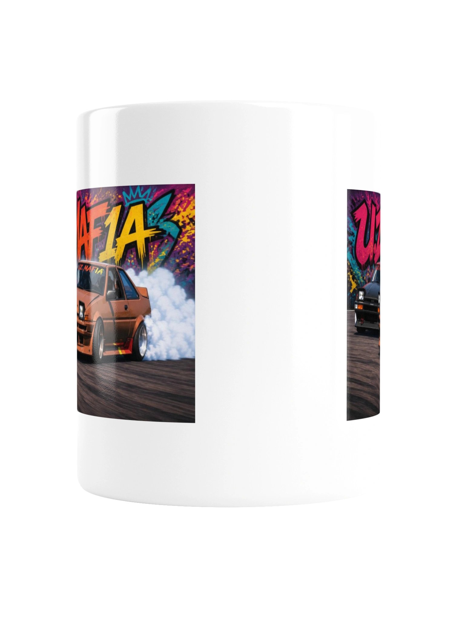 UZ Mafia Graffiti White Coffee Cups product image (5)