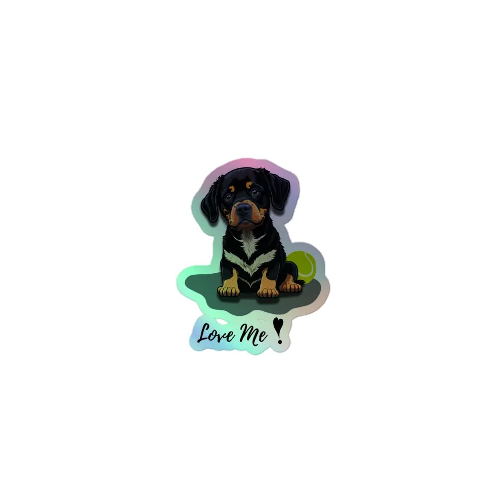 Pawsitively Holographic Puppy Sticker Set product image (1)