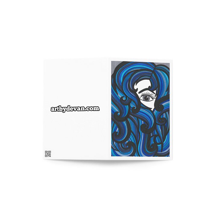 Art Card: Lady Blue product image (2)