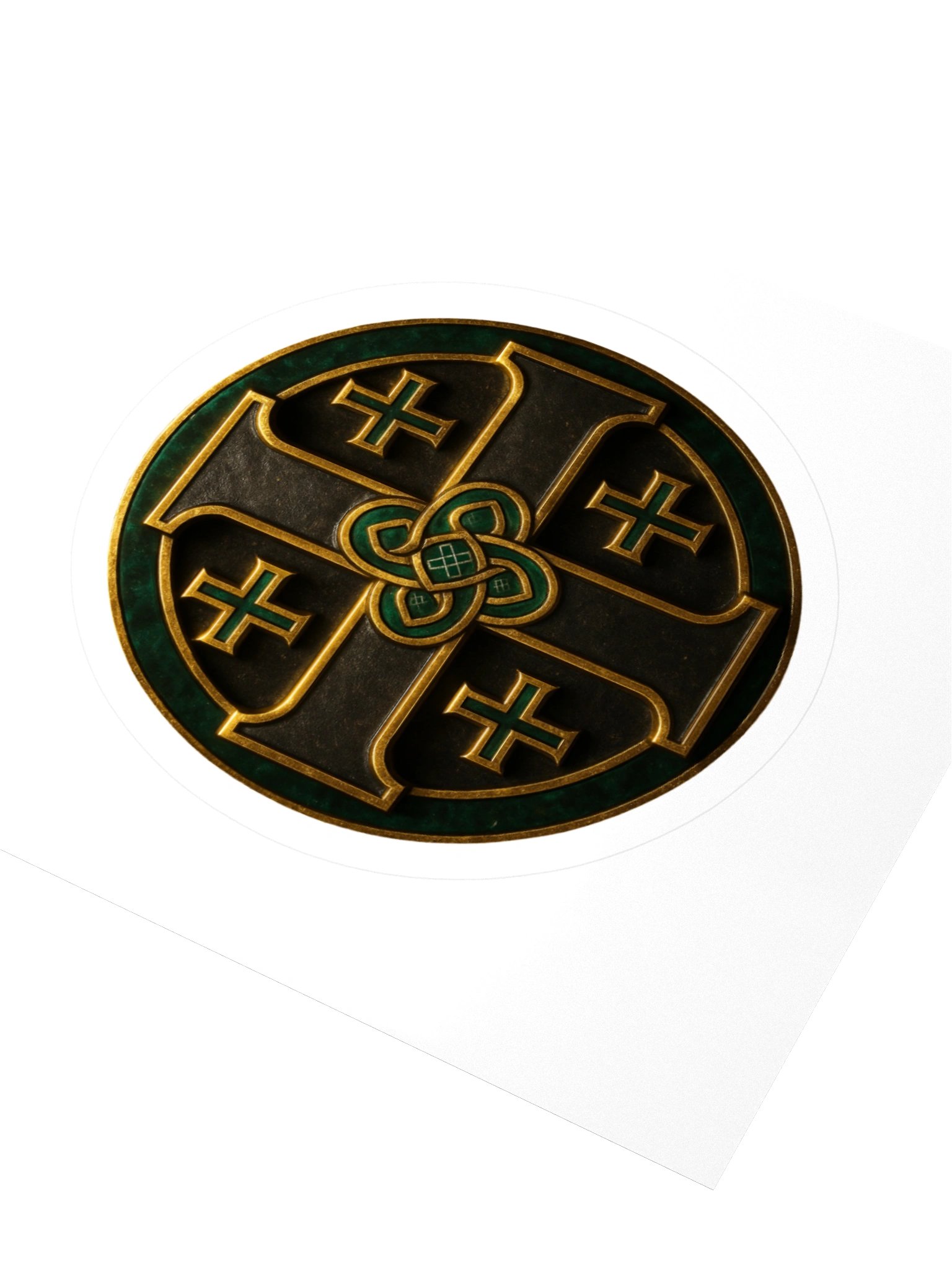 Layman Jerusalem Cross sticker product image (9)