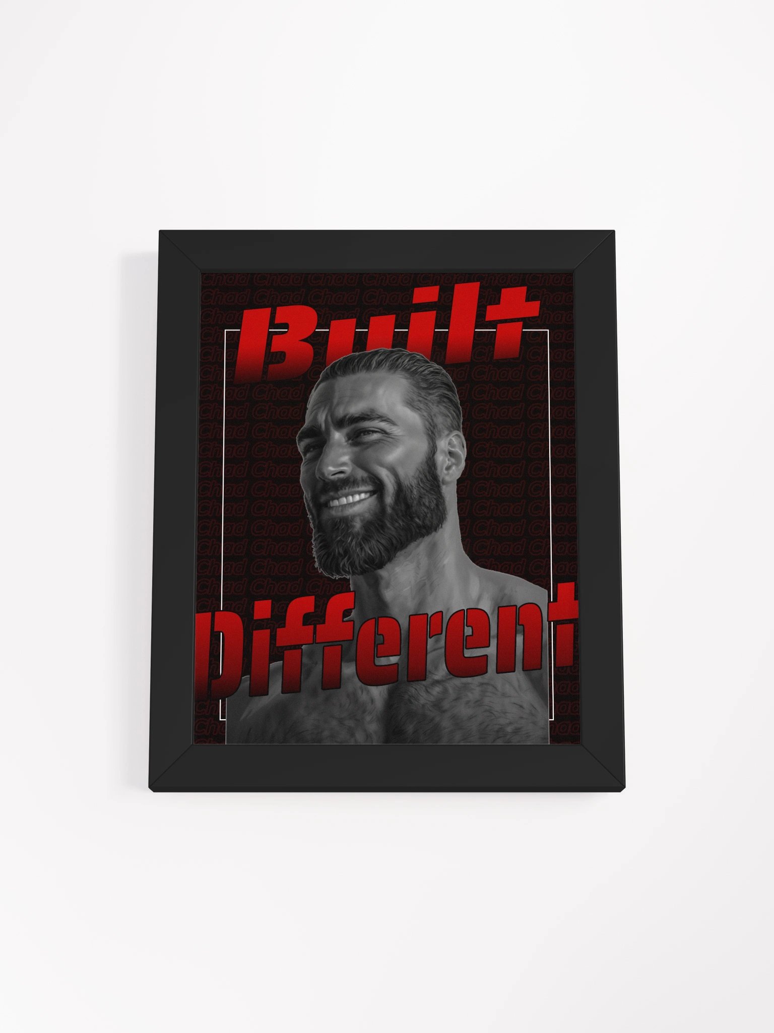 Built Different Framed Poster product image (15)