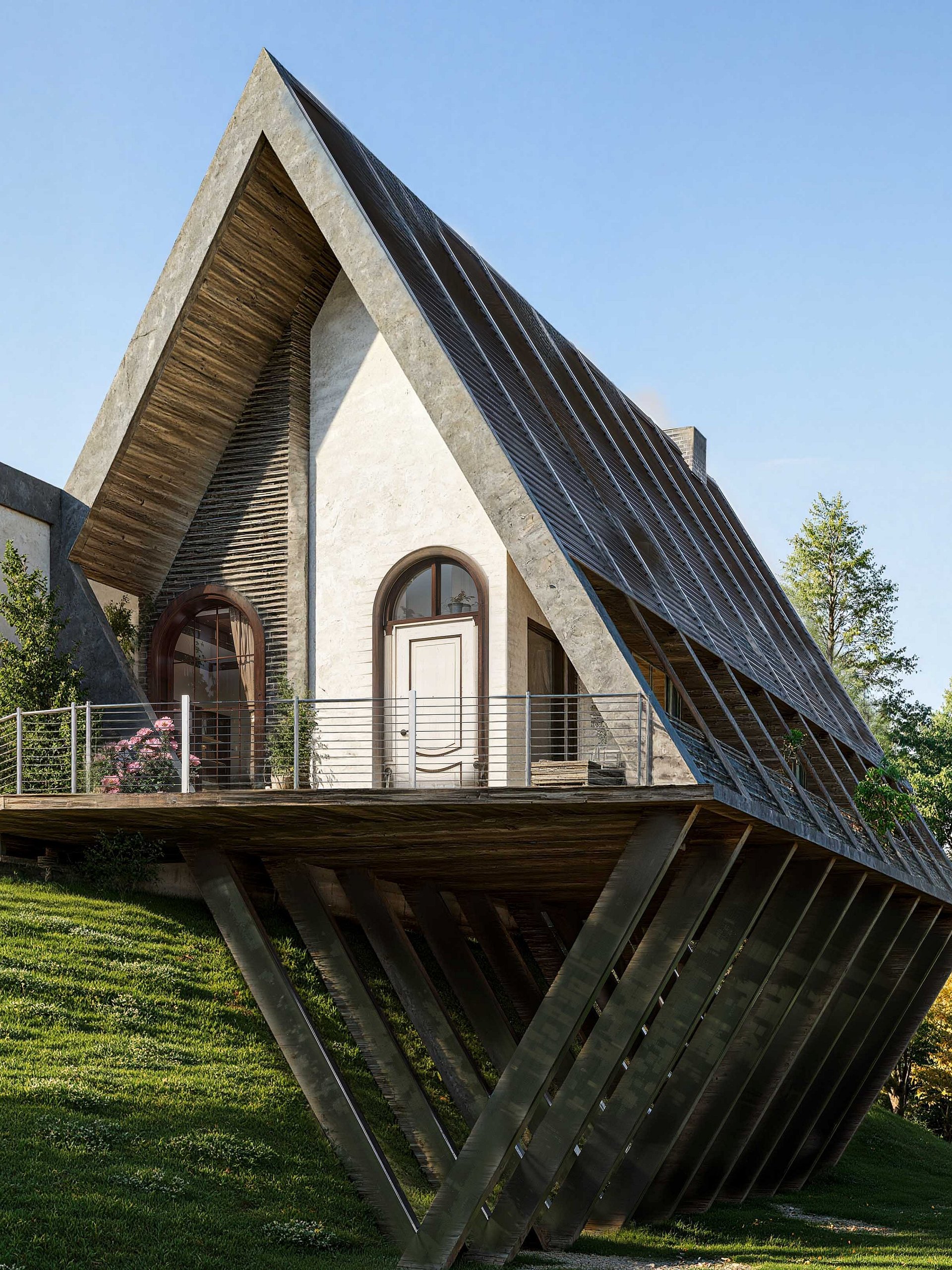The Cedar Cabin [AF071] - Drawings\Blueprints CAD + PDF - Metric + Imperial product image (1)