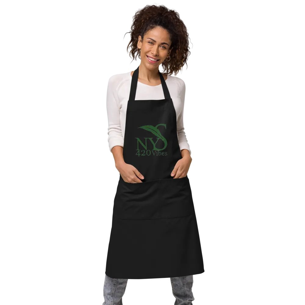 NYS 420 Vibes Cannabis Culture Apron product image (10)