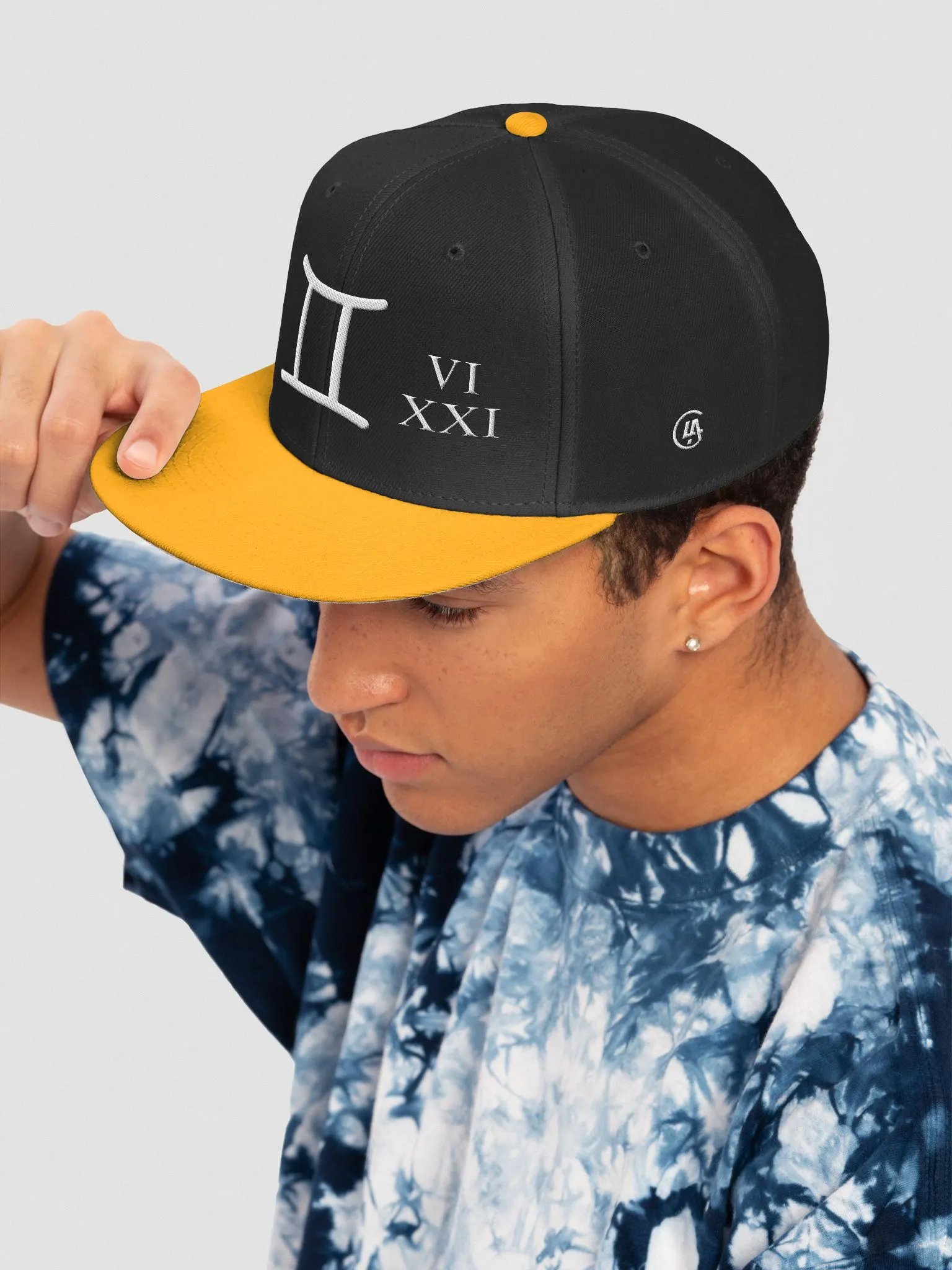 Gemini Zodiac `Sign "Versatility" : Infinite Possibilities Snapback Cap product image (7)