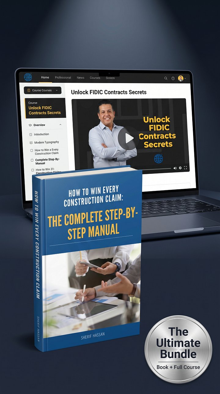 الباقة الفضية: كتاب المطالبات + كورس Unlock FIDIC Contracts product image (1)