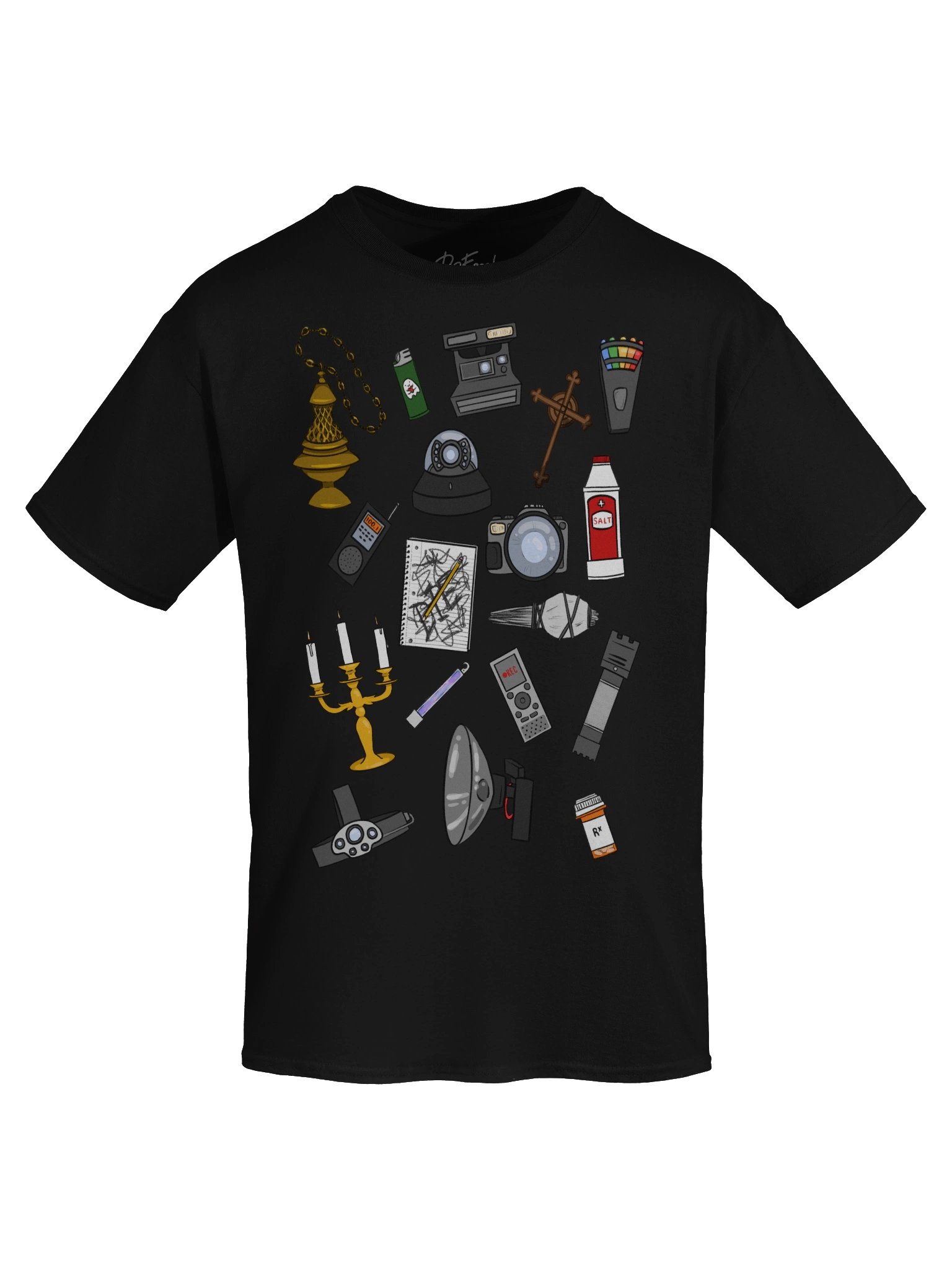 Ghost Hunting Supplies Tee (Front) product image (7)