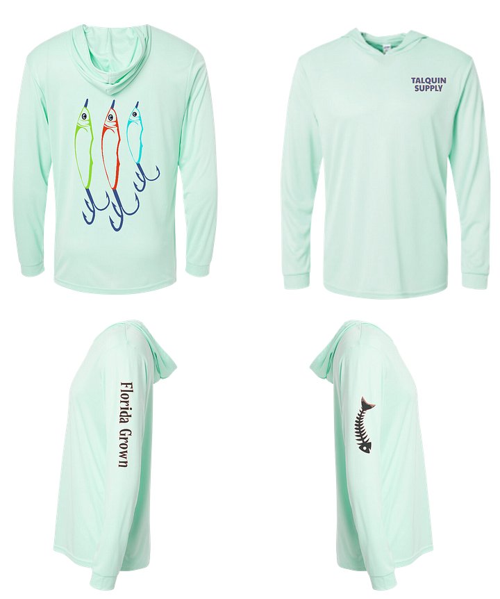 Talquin Supply UPF 50 Hoodie Fishing Shirt product image (1)