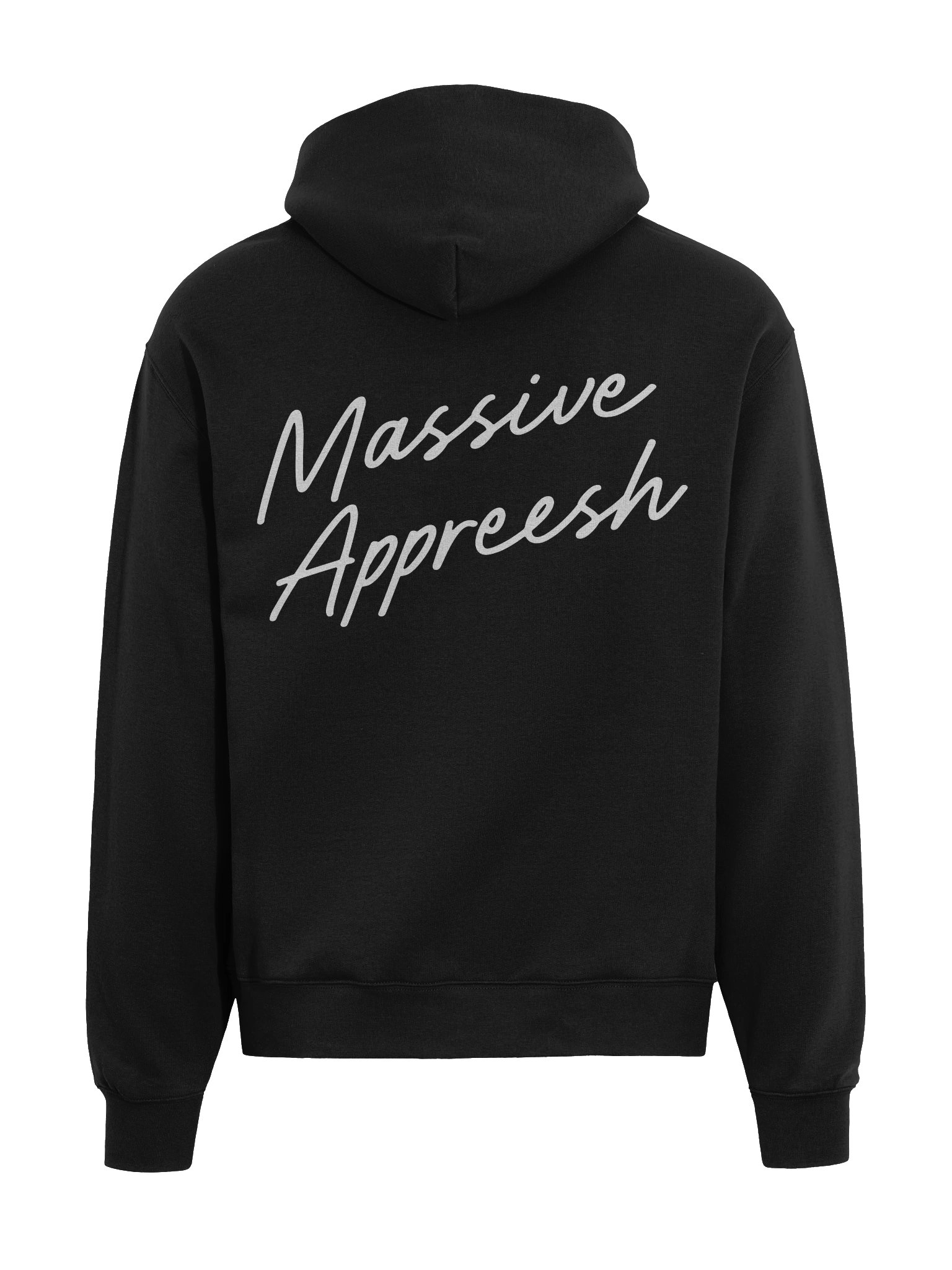 Black Massive Appreesh Signature Hoodie product image (1)