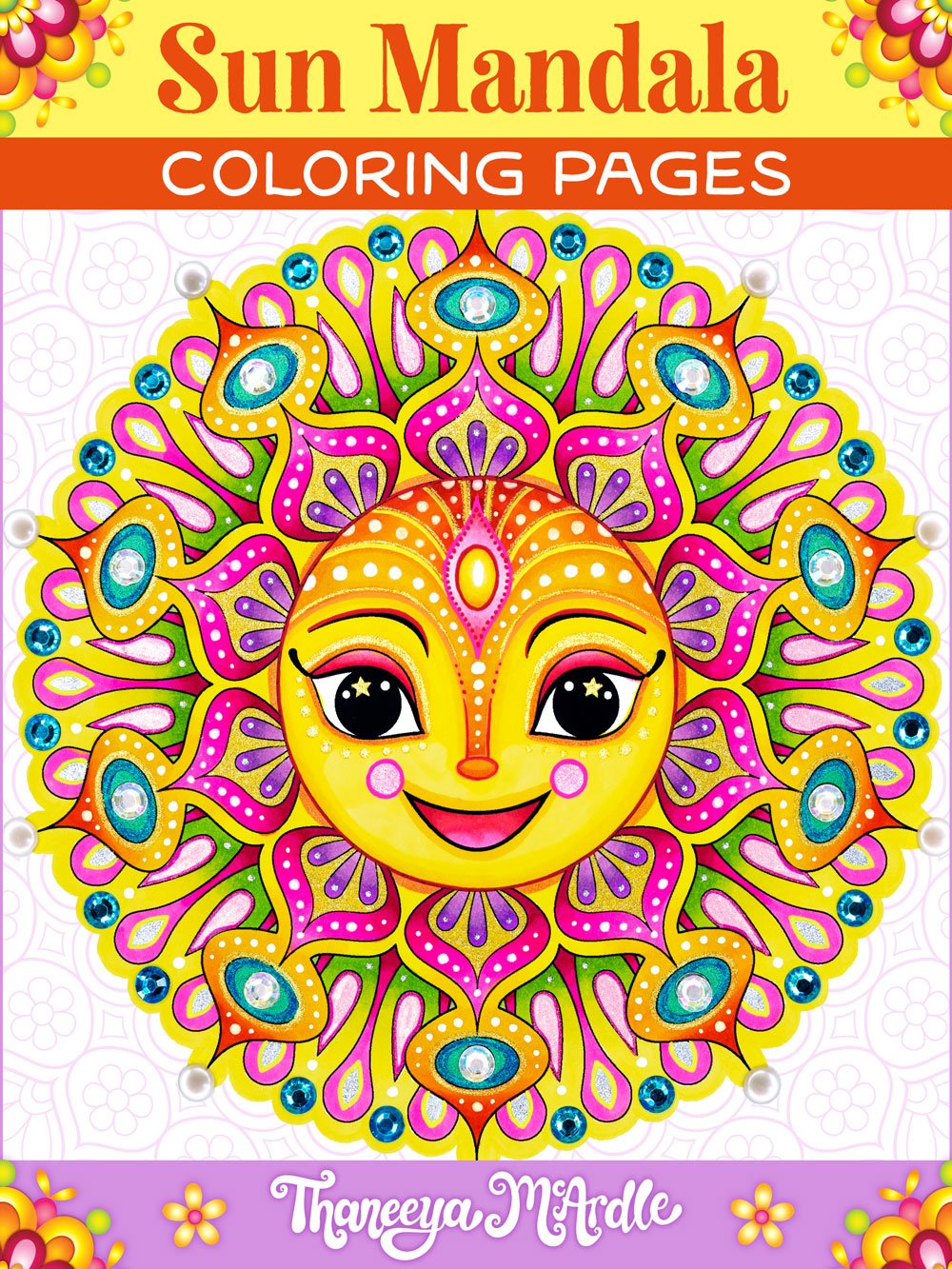 Sun Mandala Coloring Pages product image (1)