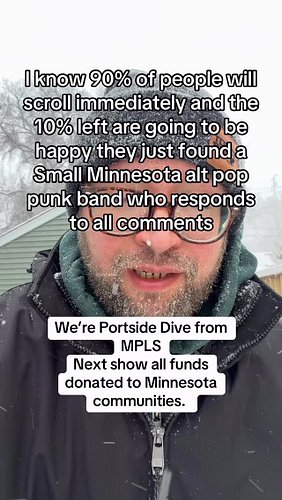 Where does this post find you? 

(Next show info in comments)

#poppunk #alternativemusic #poppunkmusic #poppunksnotdead #mpls