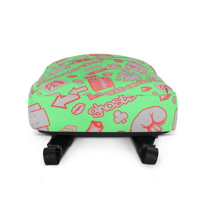 A8M - Ghosts On The Block Never Sleep Bookbag (Strawberry September) product image (2)