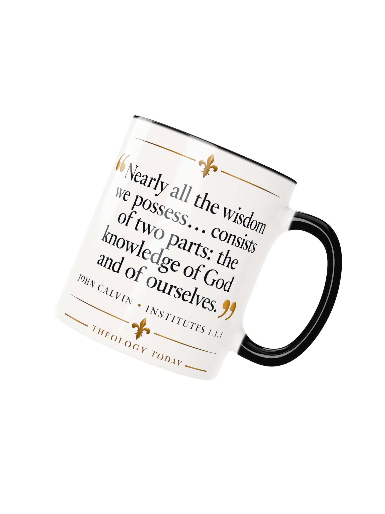 Know God. Know Yourself. — John Calvin Institutes Mug product image (3)