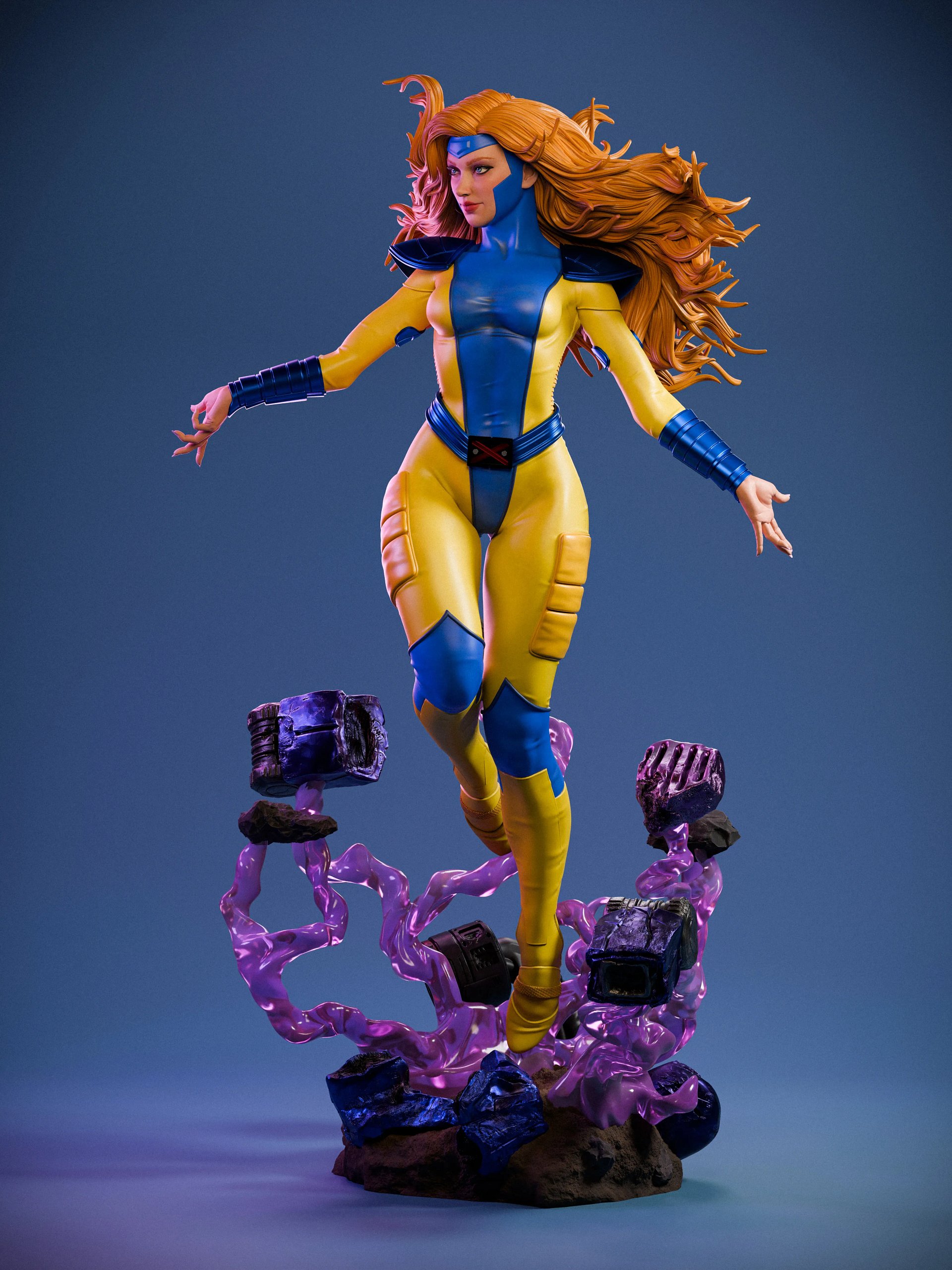 Jean Grey - STL product image (2)
