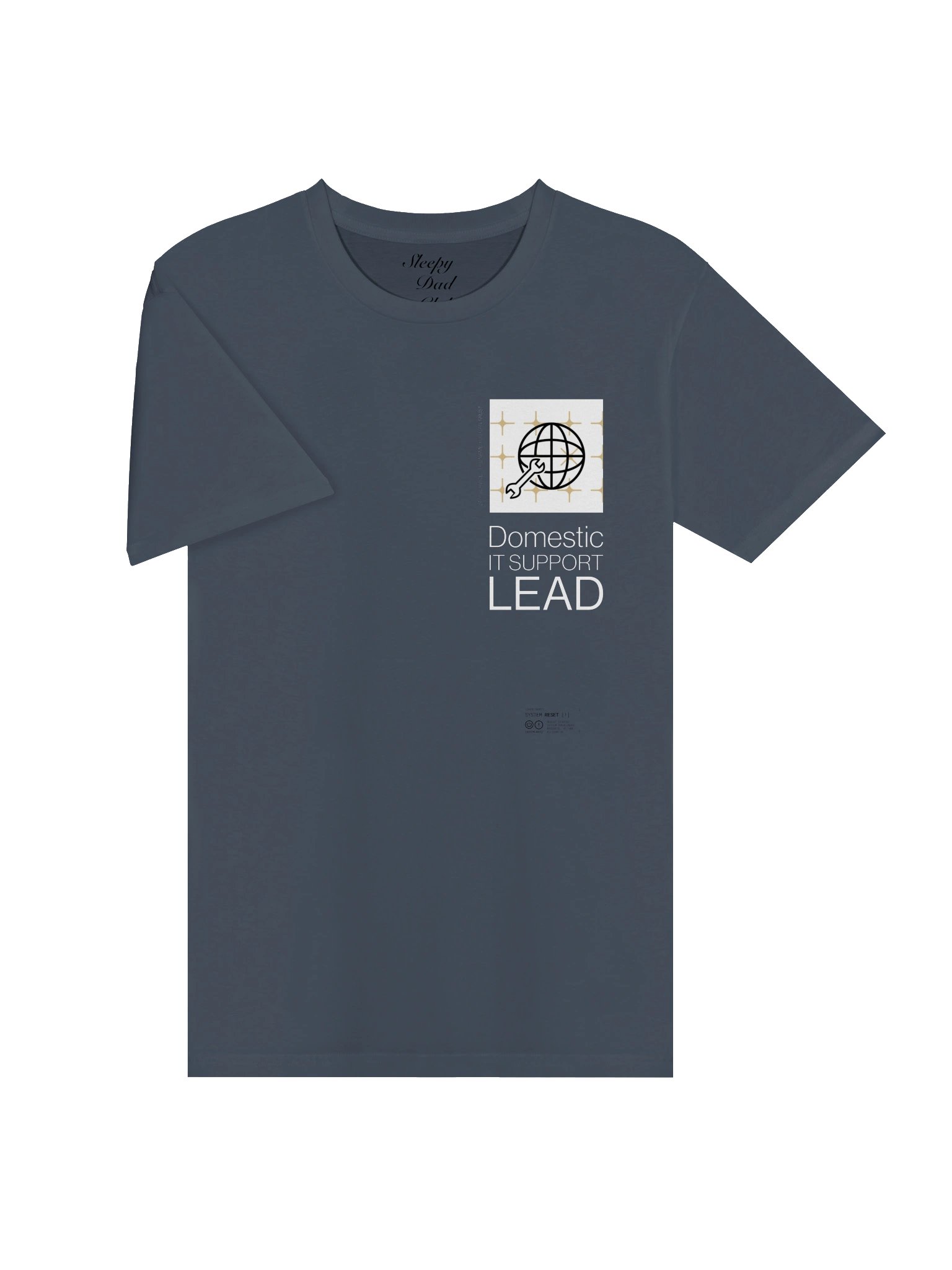 Sleepy Dad Club | Domestic IT Support Lead Tee product image (3)