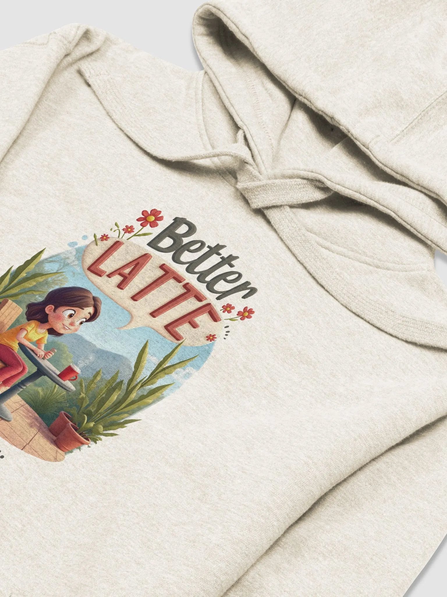 Better Latte Than Never Hoodie product image (13)