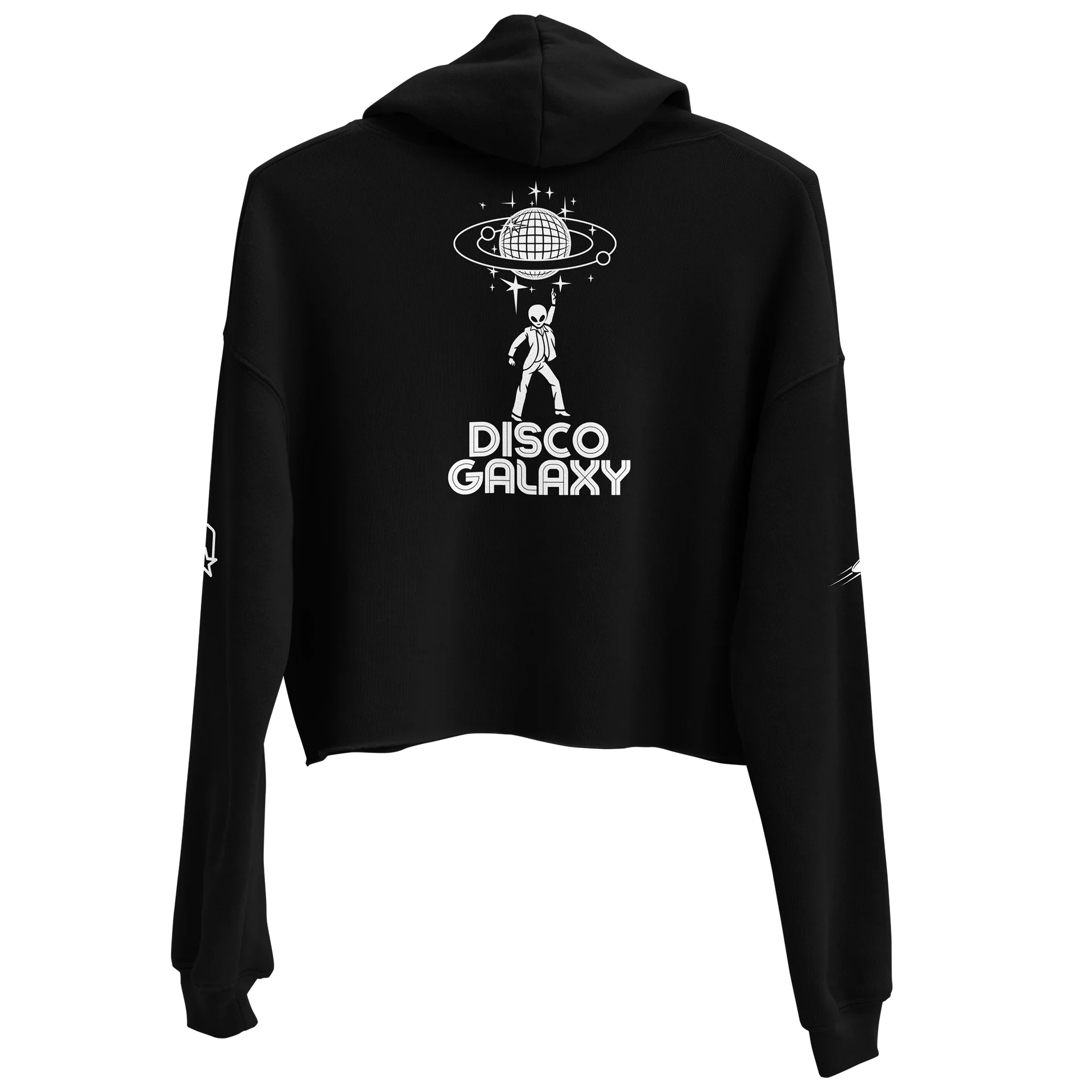 Disco Galaxy Crop Hoodie product image (1)