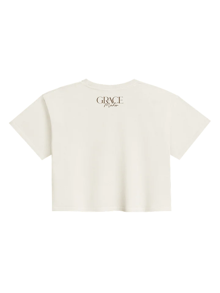 Uneasy - crop t-shirt natural product image (2)