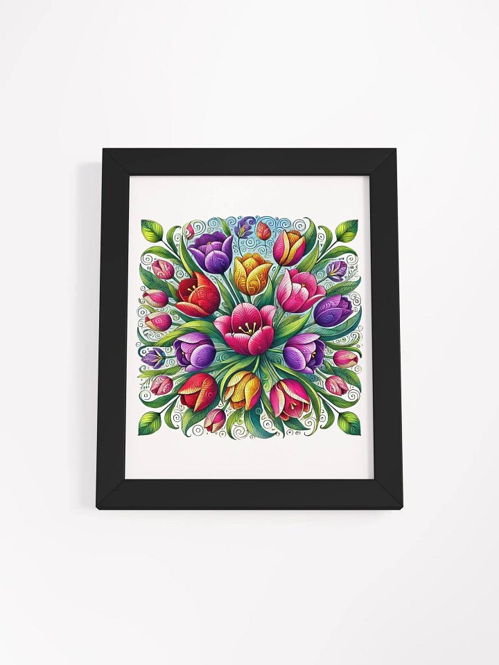 Framed High-Quality Matte Poster (in) | AI Design: Berlin Cityscape Creations product image (5)