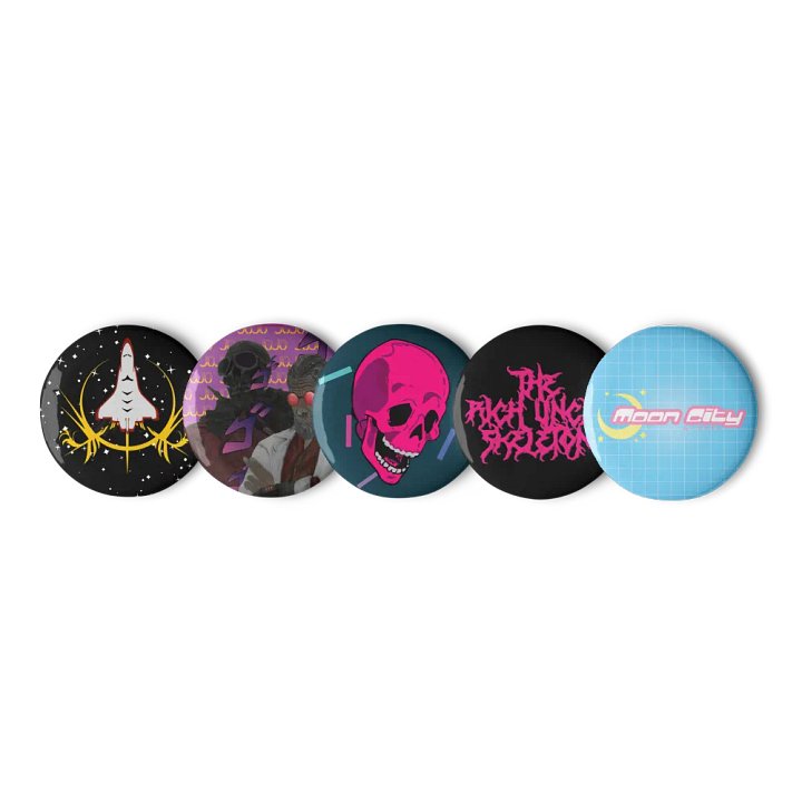 Moon City Badge Pack Series 1 product image (1)