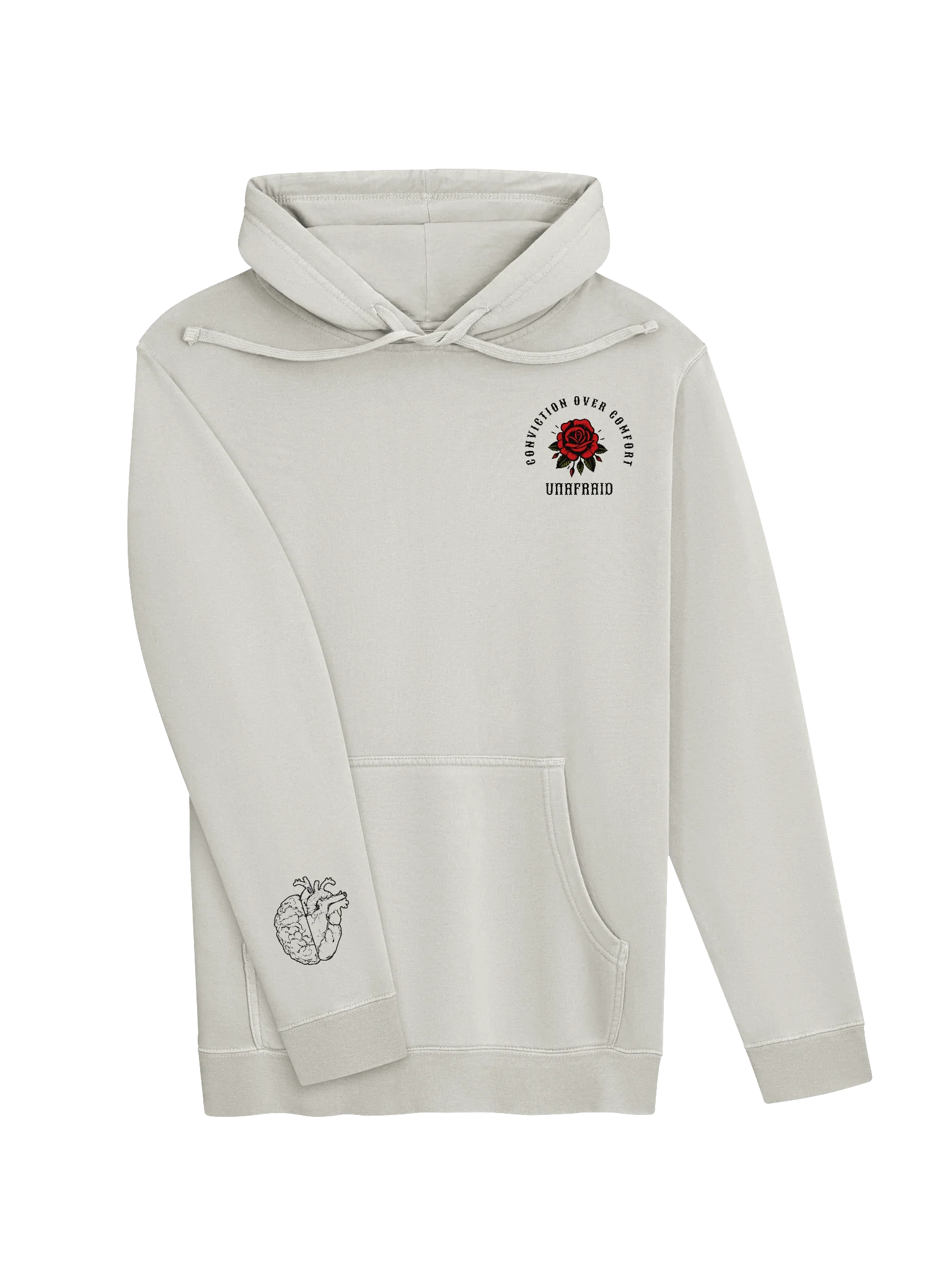 Conviction Over Comfort Premium Dyed Hoodie product image (4)