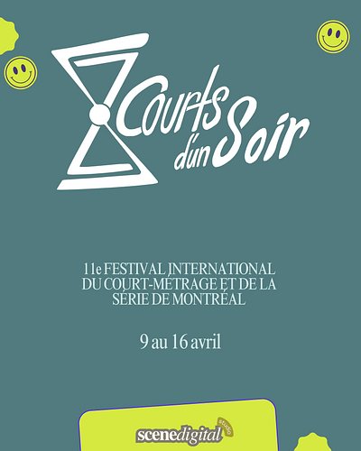⭐️👀🩷 COURTS D’UN SOIR x SCENE DIGITAL ⭐️🩷👀
Plus d’infos + billets pour assister à la 11e édition du festival dans la bio de @...