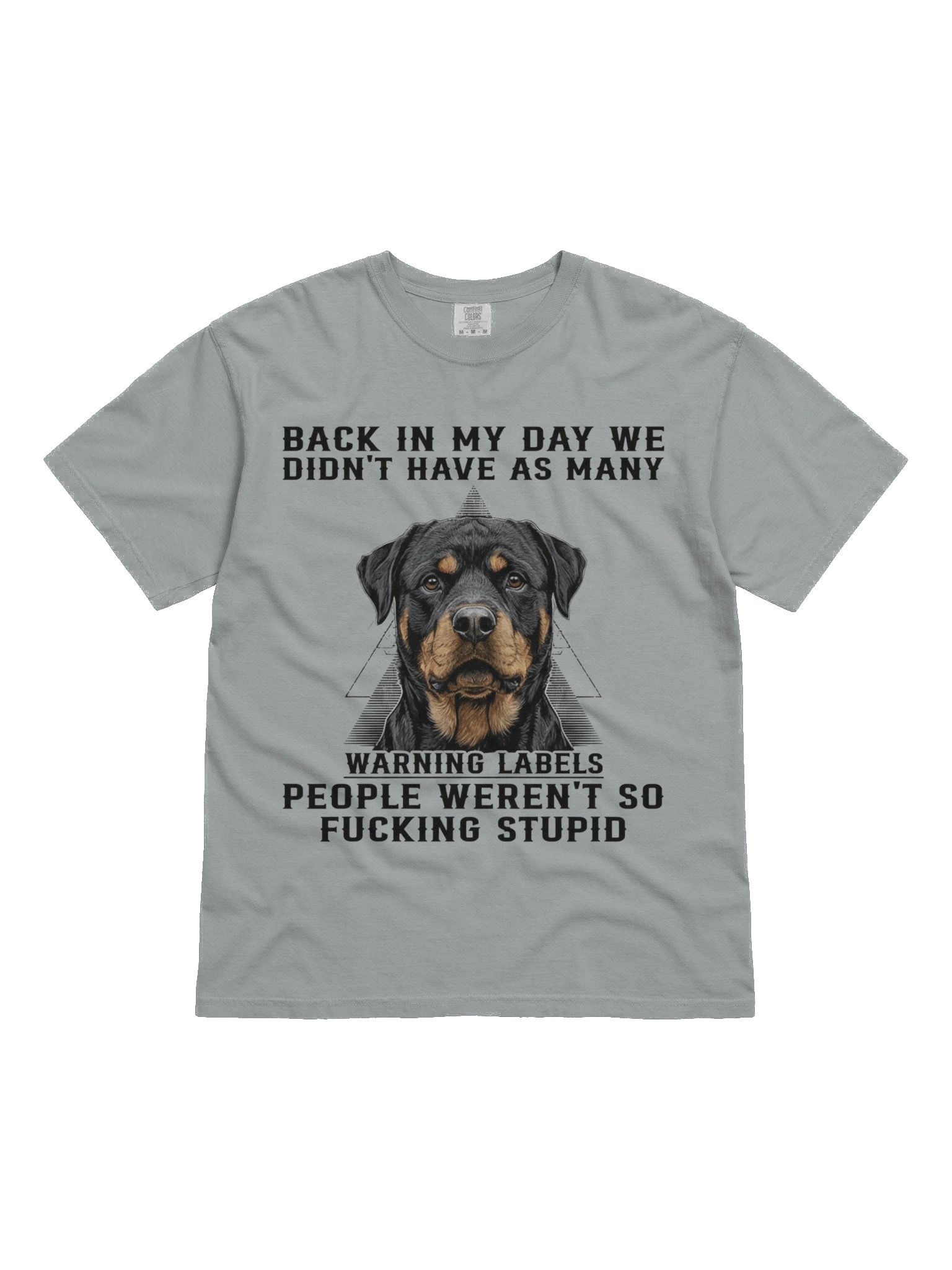 Rottweiler Back In Day Tee product image (5)