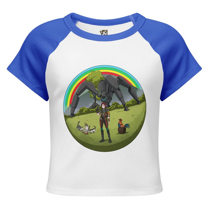 Joito ARC Raiders Bella+Canvas Women's Micro Rib Raglan Baby Tee (US SHIPPING) product image (4)