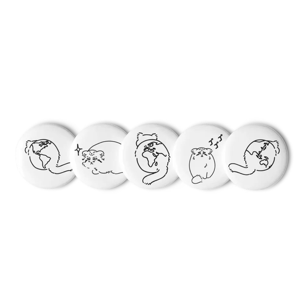 Manul Pin Set 1 product image (4)