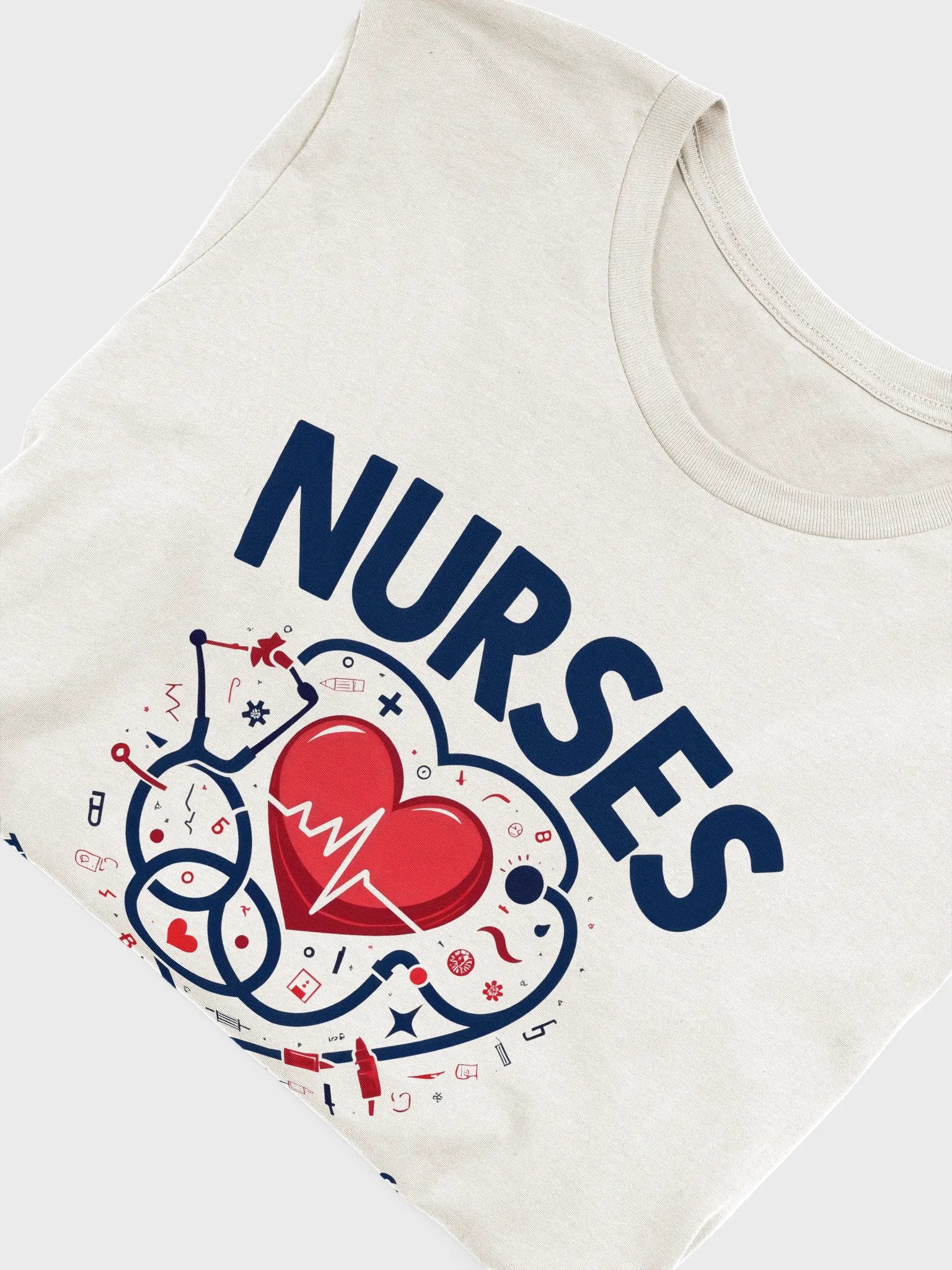 Heartbeat, Healing, stethoscope, nurses T-Shirt product image (49)