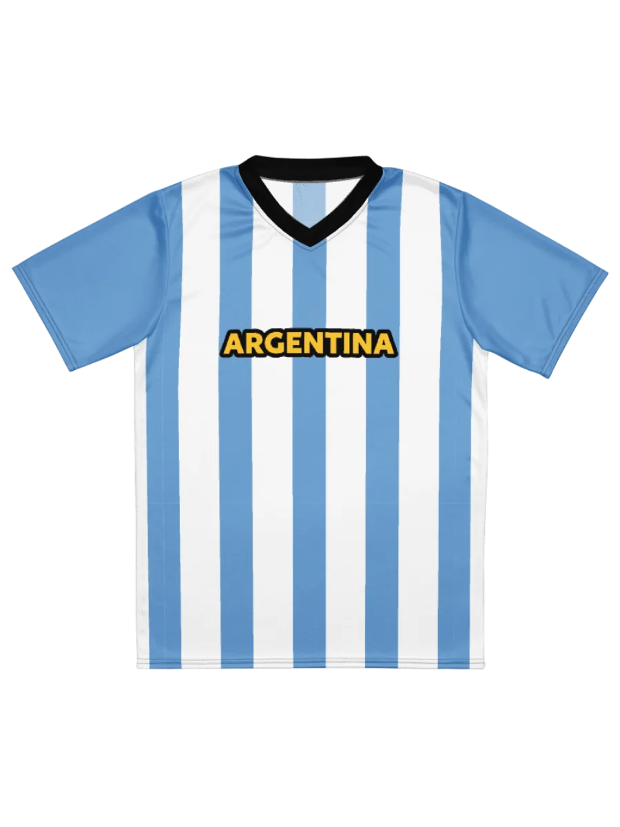 Argentina Unisex Sports Jersey product image (1)