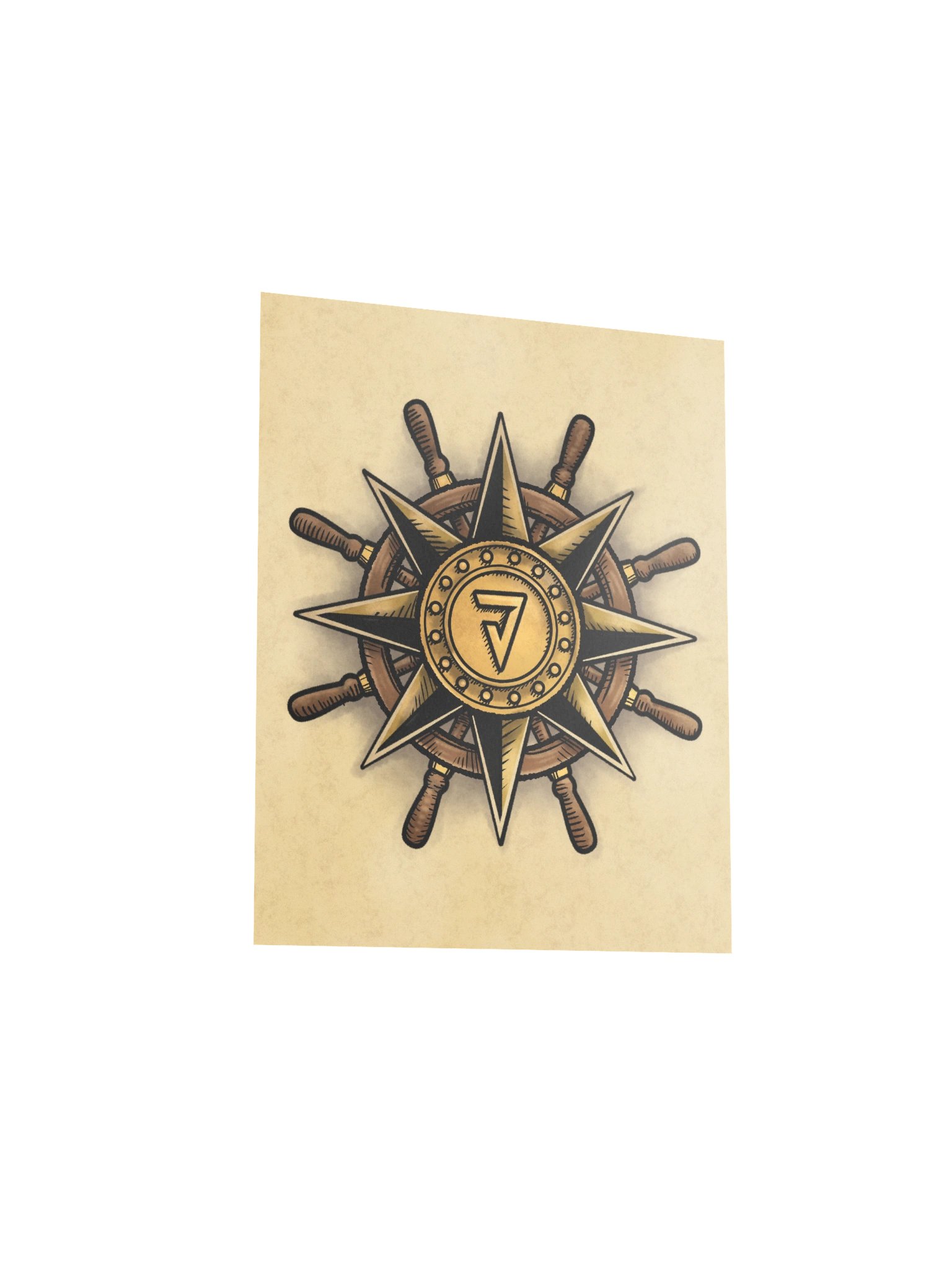 Jevination Compass Rose Poster! (Small Size) product image (3)