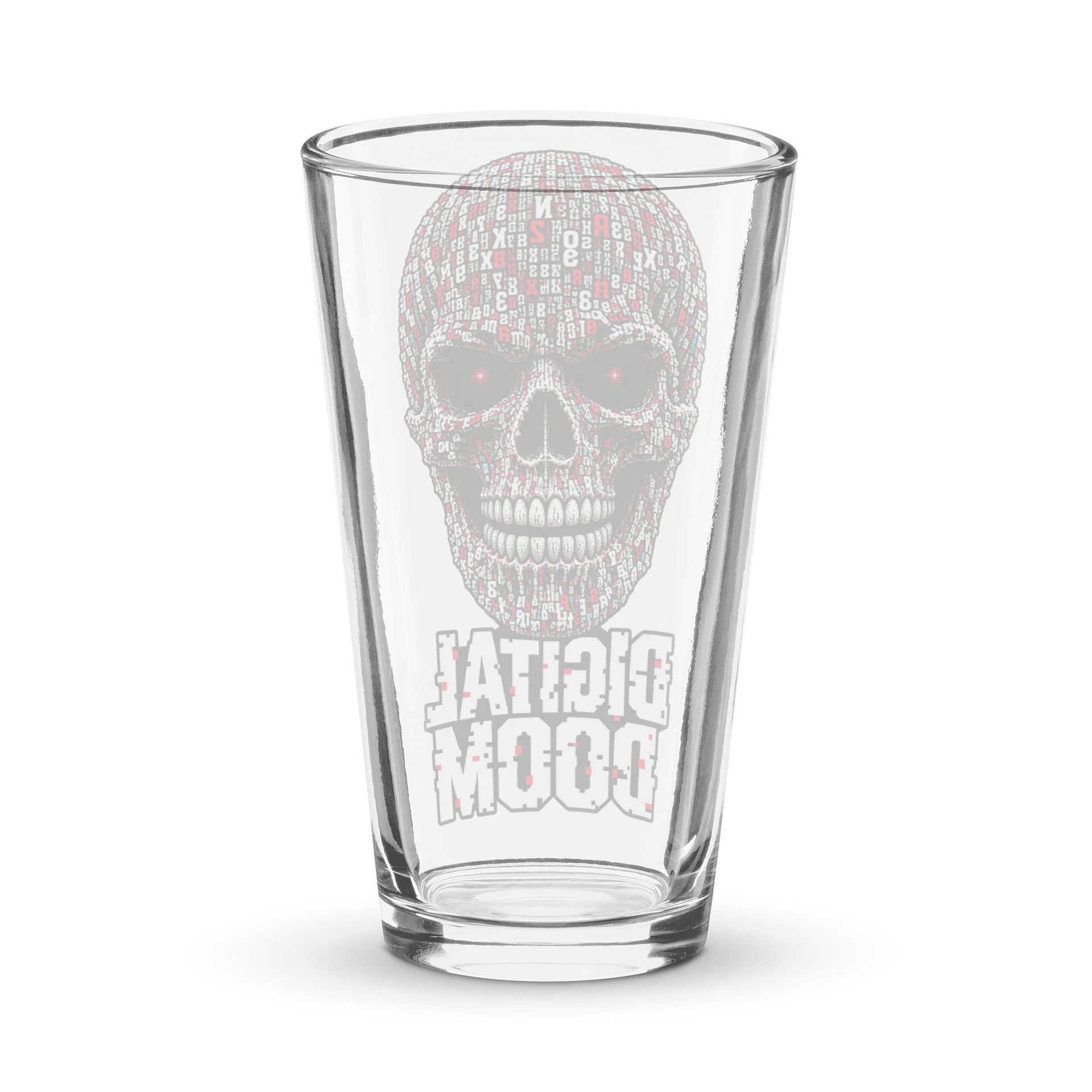 Digital Doom Beer Glass product image (2)