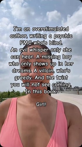 Girl…. I said I was overstimulated. 

Tropes you love...
💗 paranormal romance
♀️ psychic FMC
💬 she can hear their thoughts (....