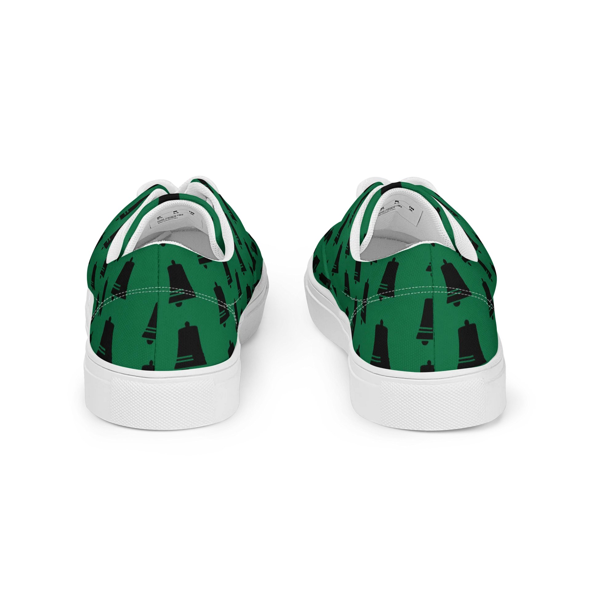 Green Bell Grid Men's Canvas Shoes product image (4)