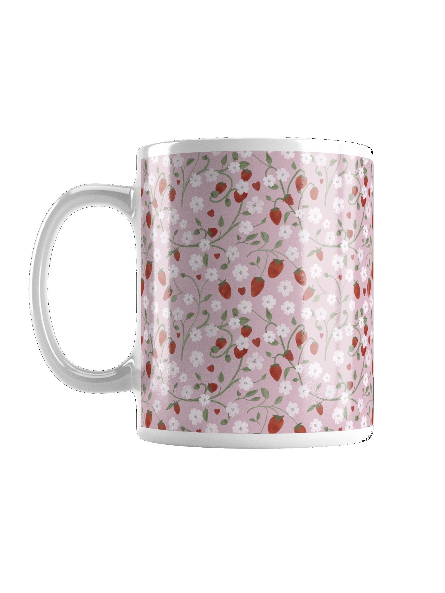 Strawberry Fields Forever Pink Mug product image (3)