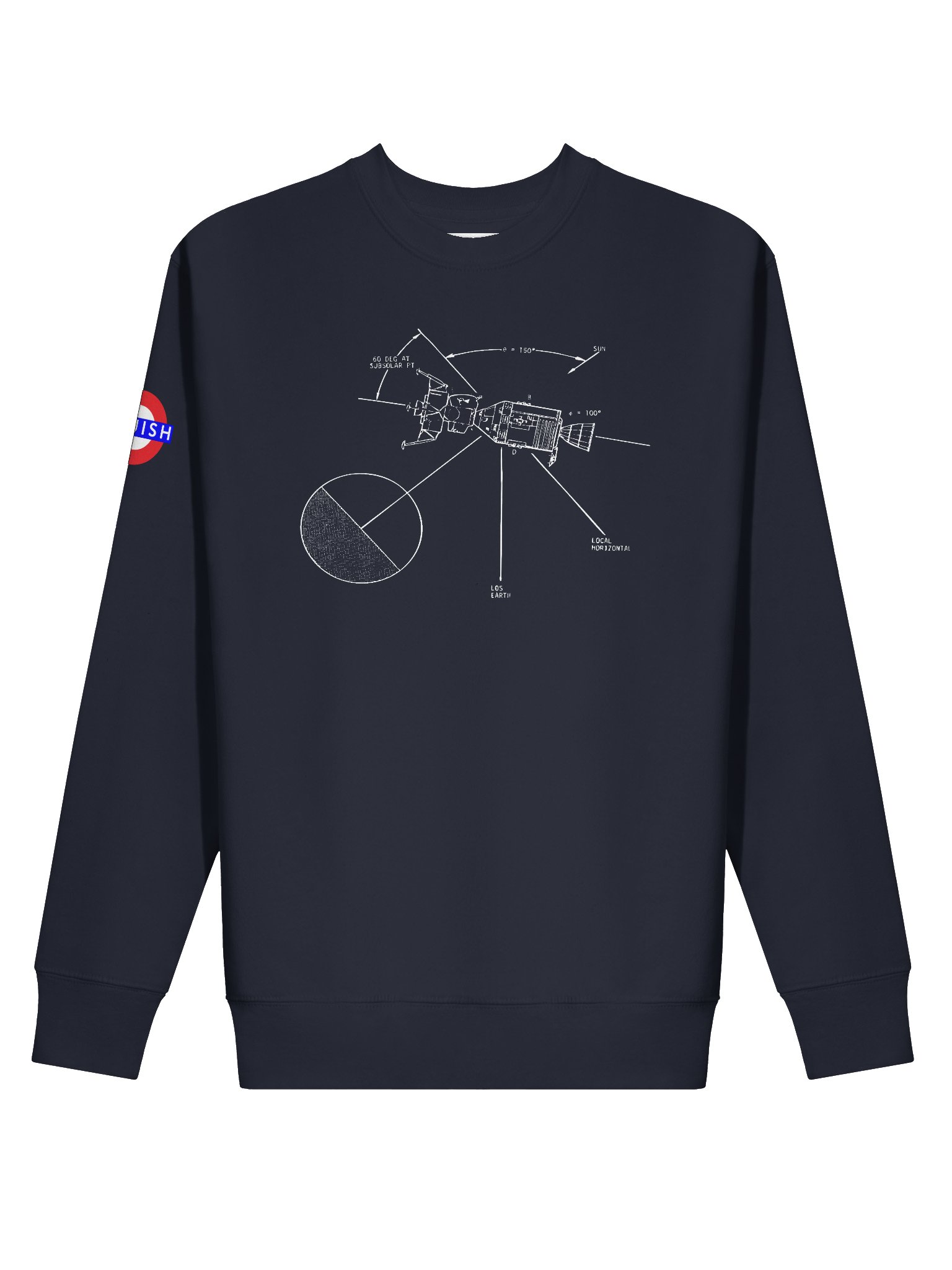 Apollo Lunar Crewneck - Phase II White product image (1)