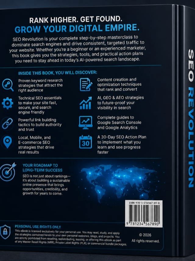SEO Revolution: The Complete Blueprint to Higher Rankings & Organic Traffic product image (2)