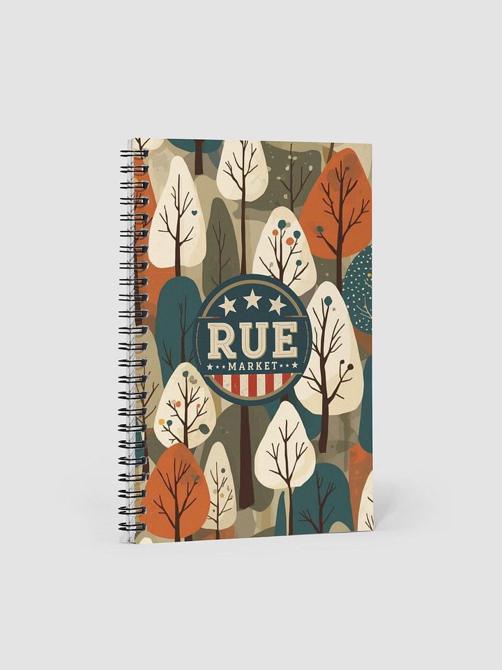 Rue Market Vintage Forest Spiral Notebook product image (1)