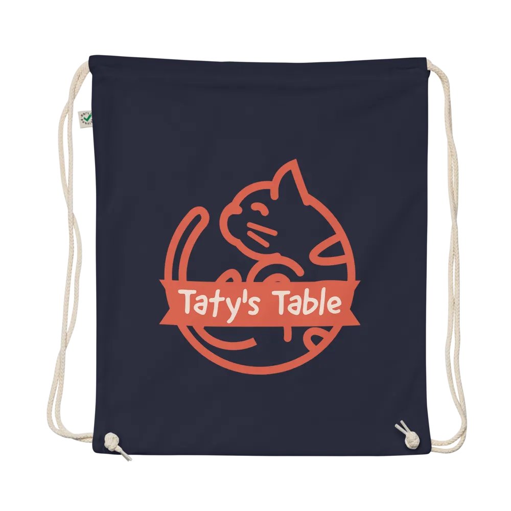 Taty's Table Organic Cotton Drawstring Bag product image (1)